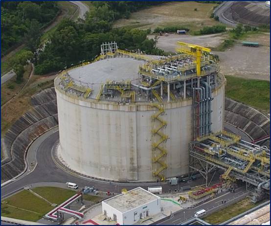 Earth Work, Site Preparation, Foundation & Concrete for PETRONAS LNG Tank 7 (165,000m3), Bintulu