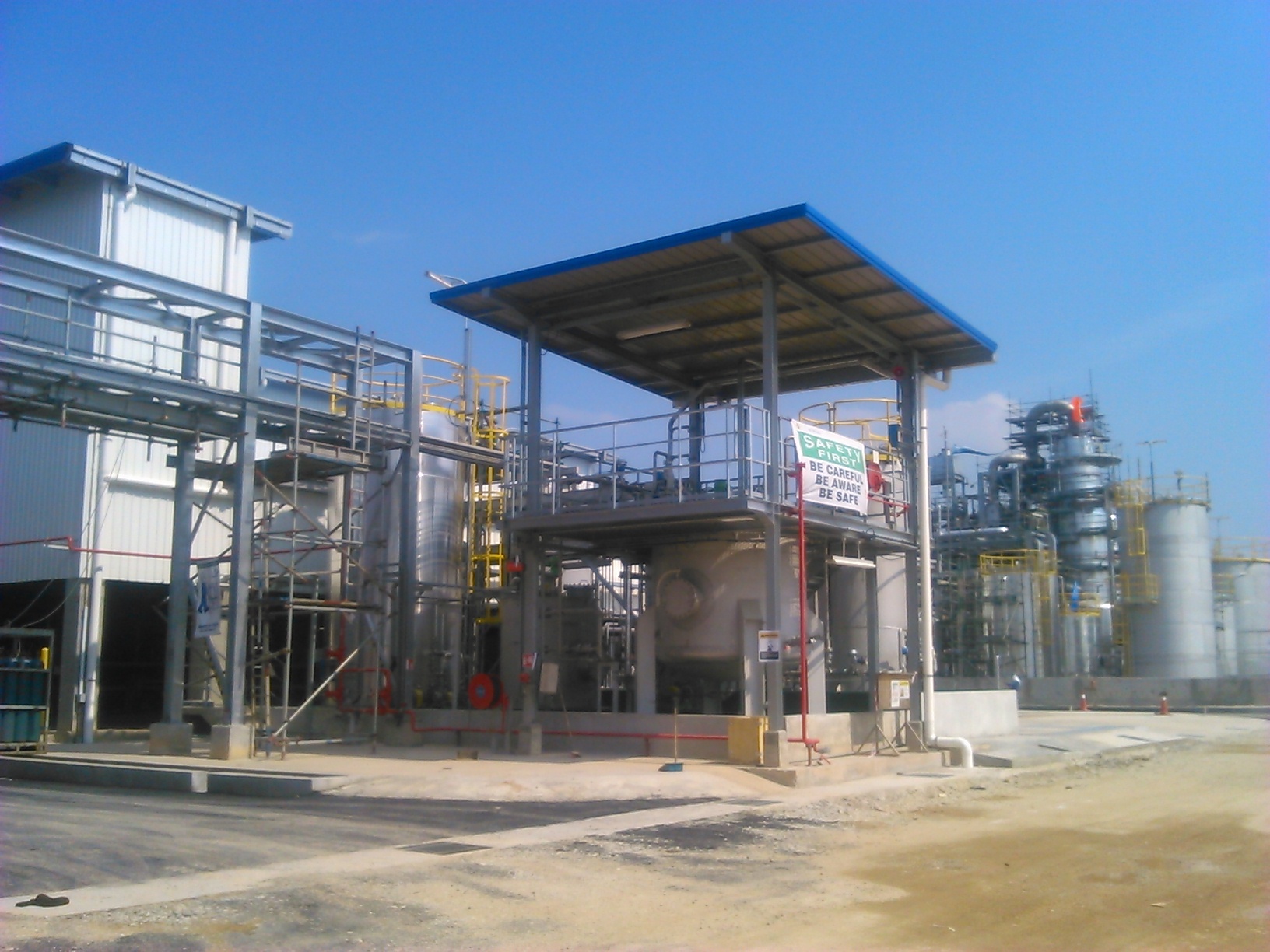 Civil and Building Works for Dispersion Modacrylic Fiber Plant of MG1 Project