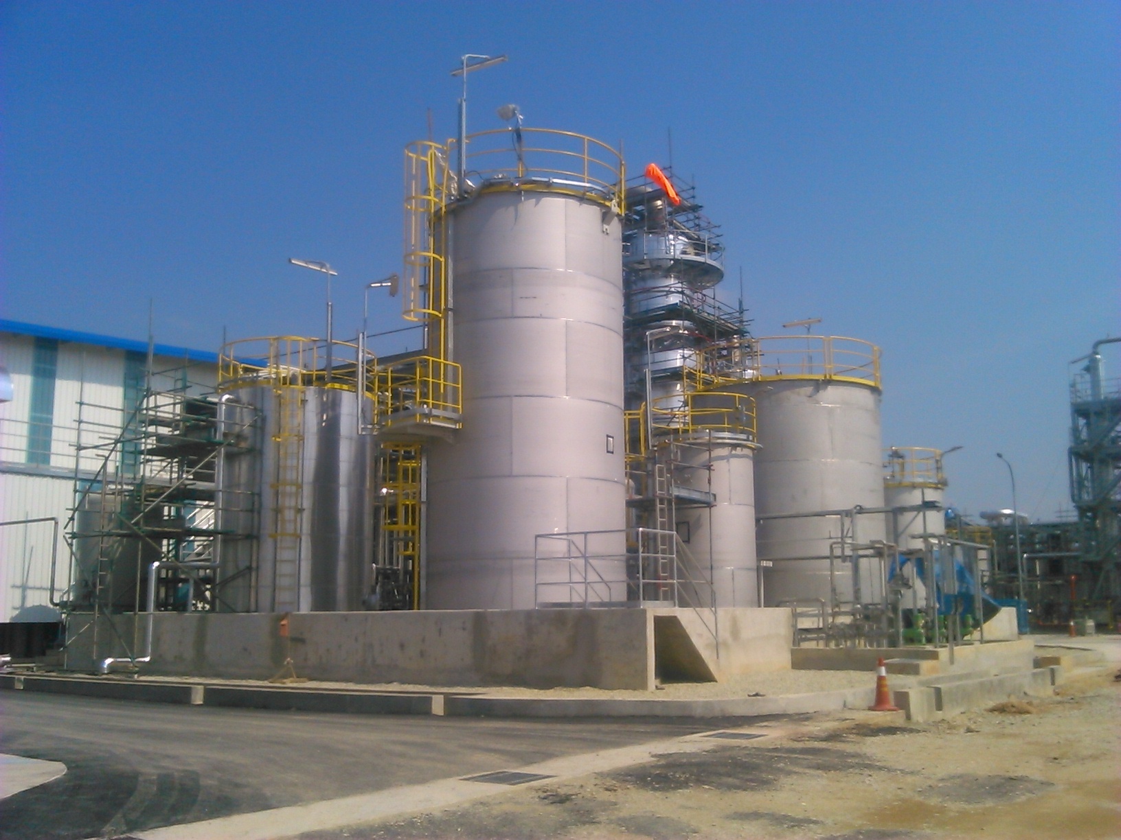 Civil and Building Works for Dispersion Modacrylic Fiber Plant of MG1 Project